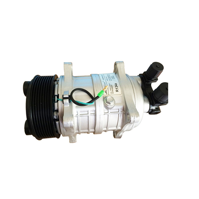 OEM 43556125 PV8 van de fabrieksprijs 123 mm-de autoairconditioner van de voertuigtm16 24v AC compressor voor op zwaar werk berekend